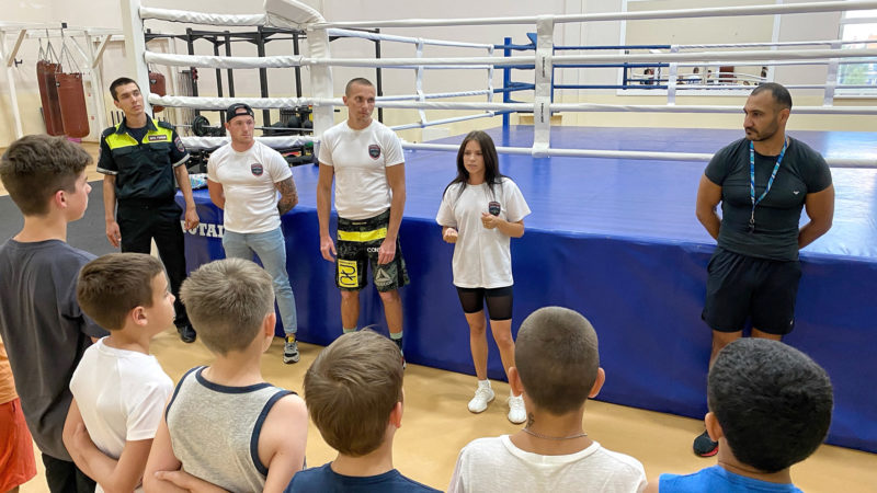 Рузским спортсменам провели профилактическую акцию