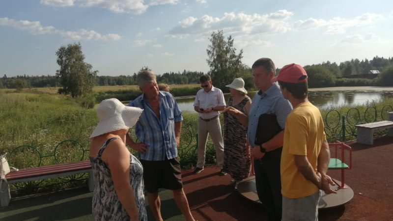 В Денисихе прошла встреча с жителями
