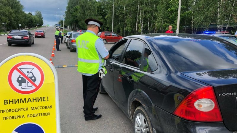 В Рузском округе проверяют таксистов