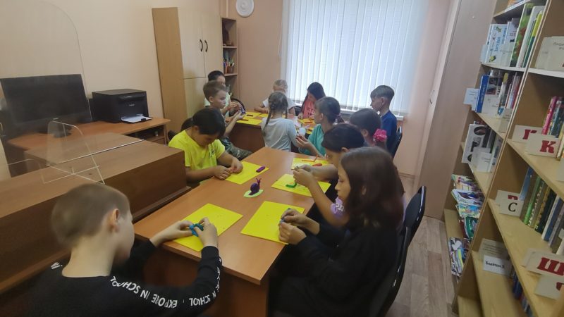 В Старорузской библиотеке прошел мастер-класс