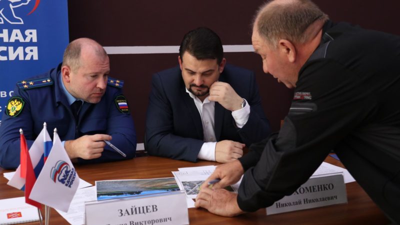 Глава округа провел прием граждан