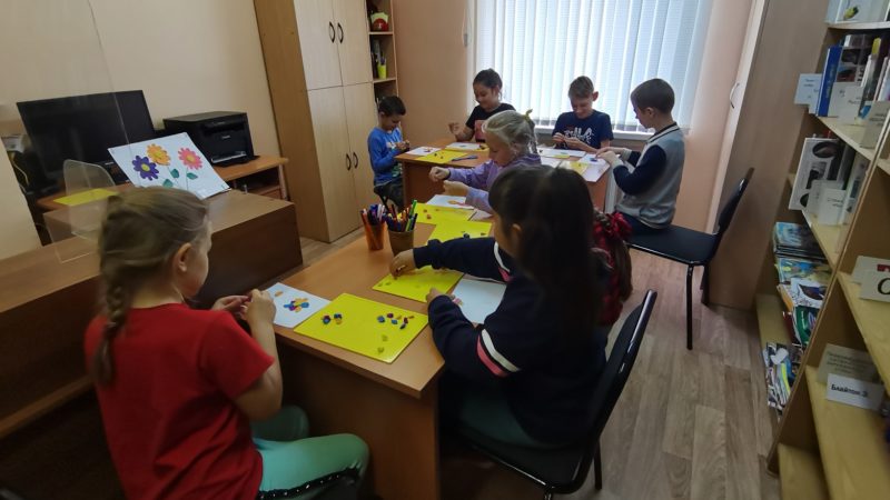 В Старорузской библиотеке прошел мастер-класс