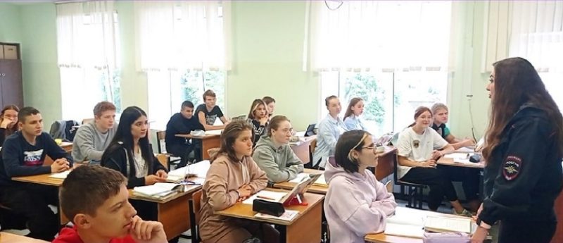 В Тучковской школе №2 прошла профилактическая беседа