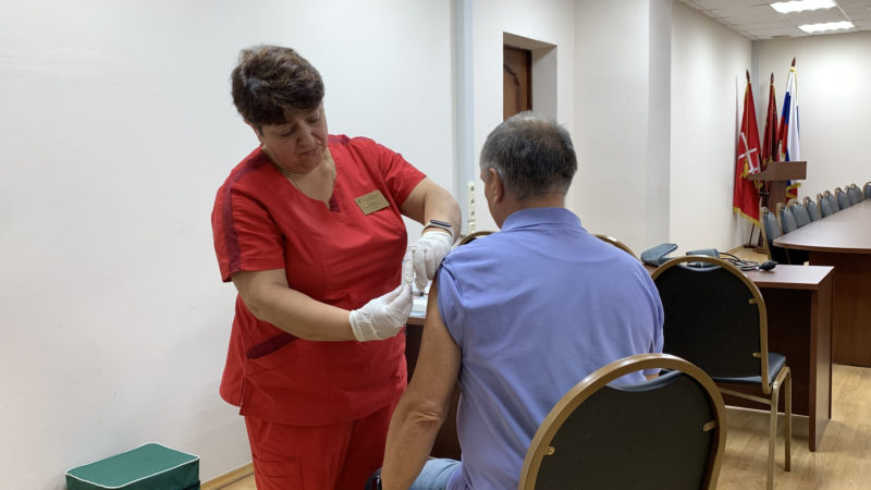 В Рузском округе идет вакцинация от гриппа