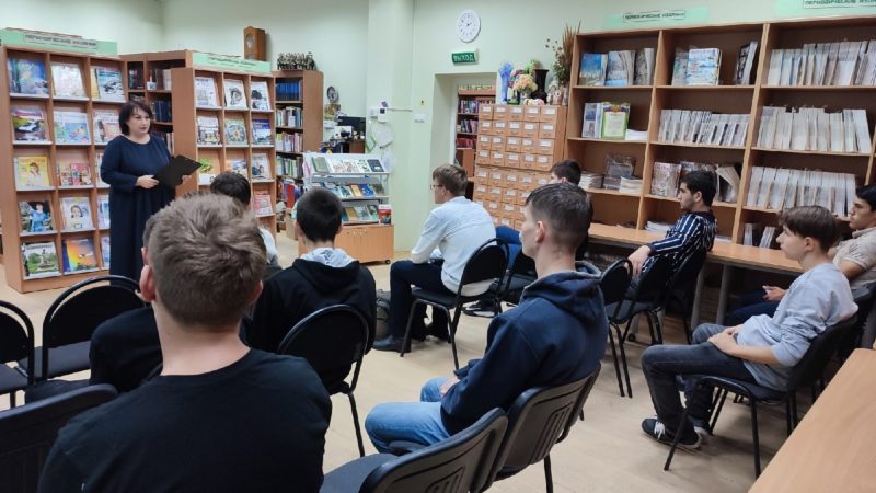 Тучковским студентам – о профессии библиотекаря