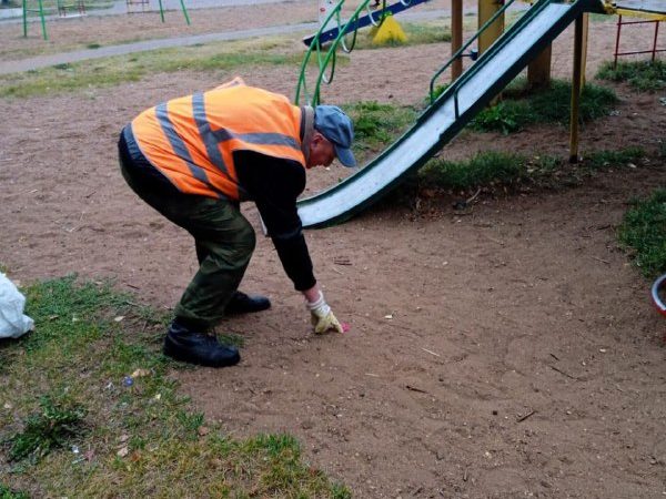 В Рузском округе ведутся работы по благоустройству