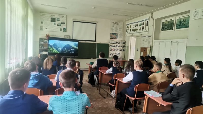 В Нестеровском лицее посмотрели фильм о трагедии Беслана