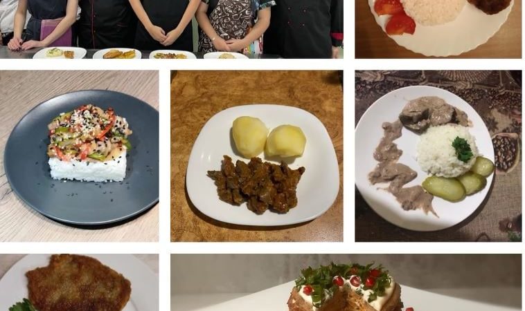Тучковские студенты готовили кулинарные изделия и закуски