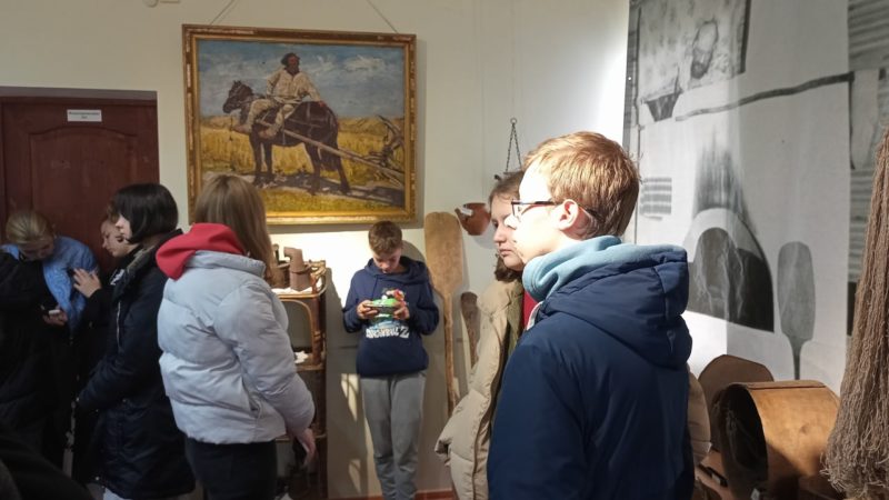 Наро-Фоминские школьники осмотрели экспозиции Рузского музея