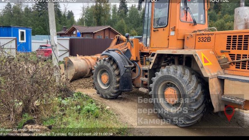 В Рузском округе отсыпают дороги
