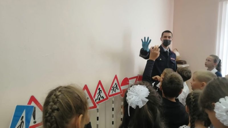 Никольским школьникам напомнили ПДД
