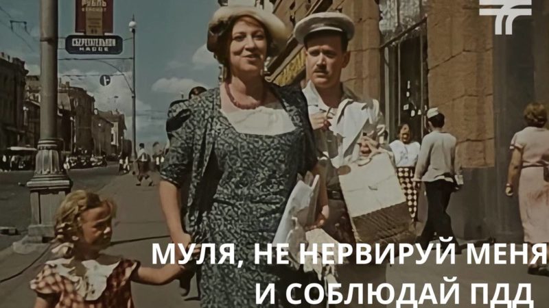 Переходите проезжую часть только в положенных местах!