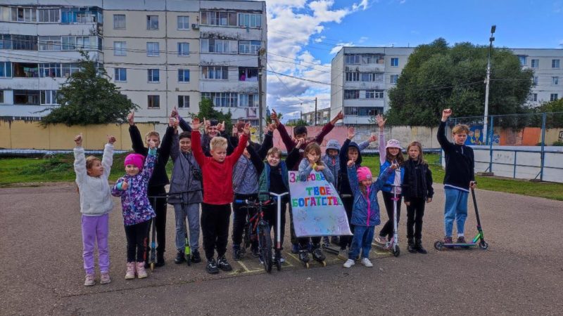 Юные ружане участвовали в велопробеге