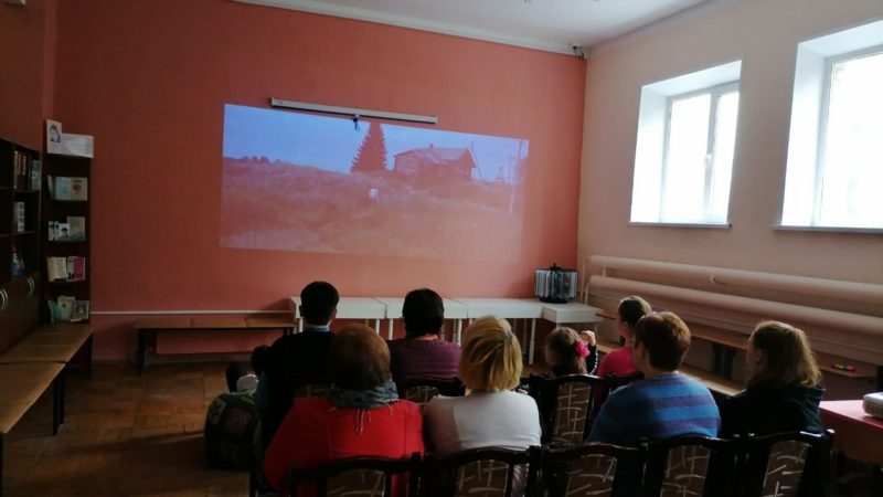 В Рузской библиотеке проходят кинопоказы