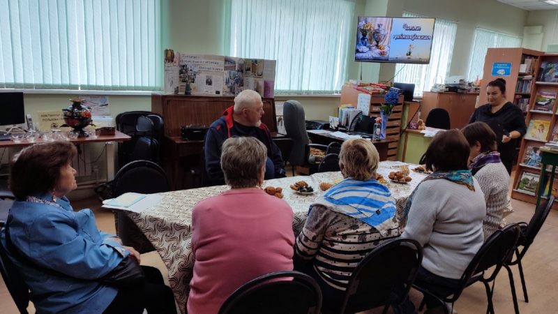 В Тучковской библиотеке прошла досуговая программа