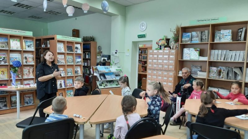 В Тучковской библиотеке прошел познавательный час