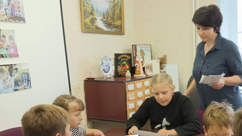 Юные покровцы проверили свои логику и внимание