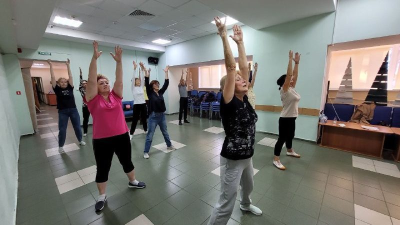 Рузские долголеты занимаются танцами