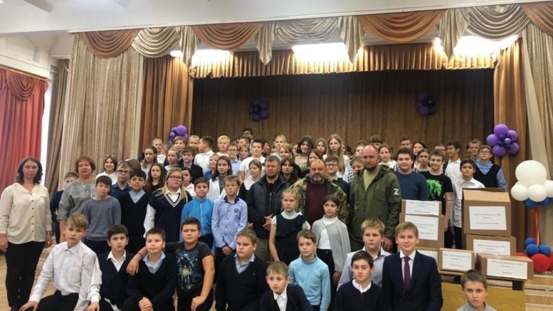 В Колюбакинской школе прошла беседа об освобождении ЛДНР