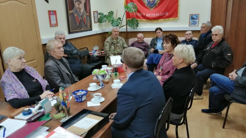В Рузе прошла встреча с Владимиром Вшивцевым