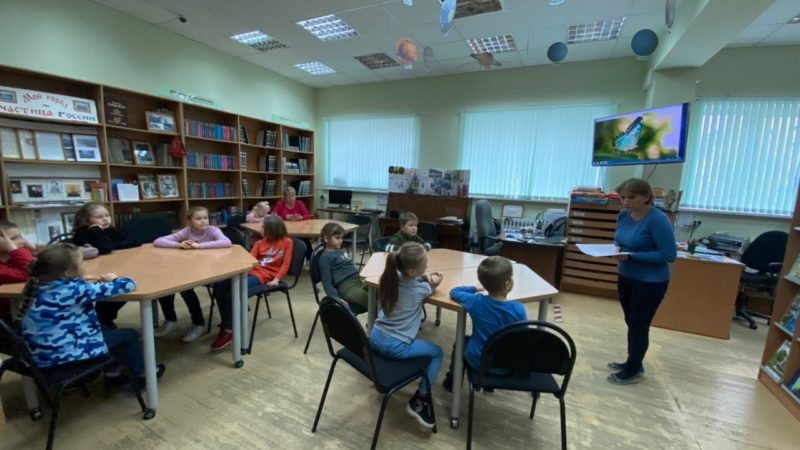 В Тучковской библиотеке прошел познавательный час