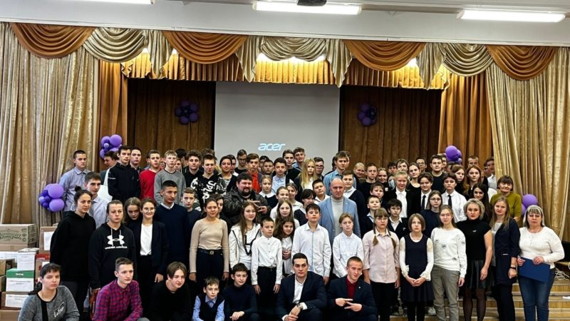 Колюбакинские школьники приняли участие в военно-патриотическом мероприятии