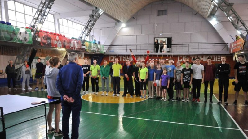 Спортсмены Рузского округа соревновались в настольном теннисе