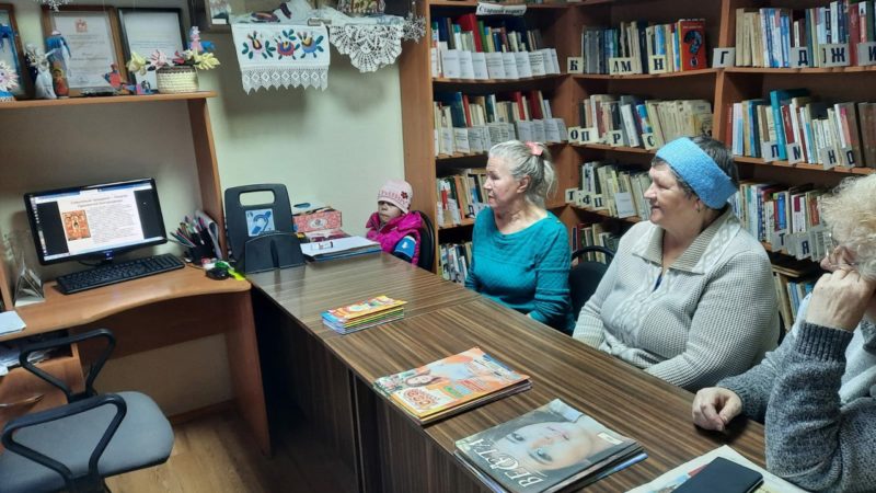В Барынино прошел час истории