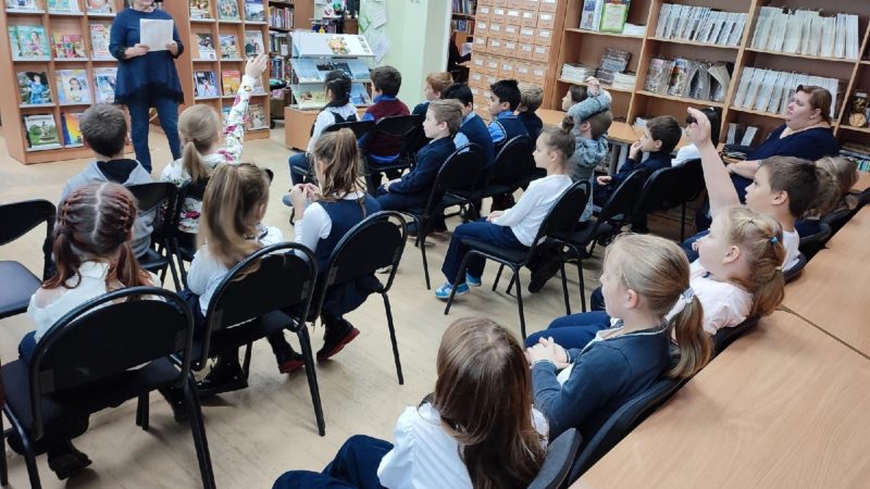 В Тучковской библиотеке прошел познавательный час