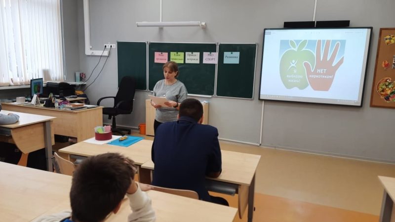Тучковцам – о вреде никотина