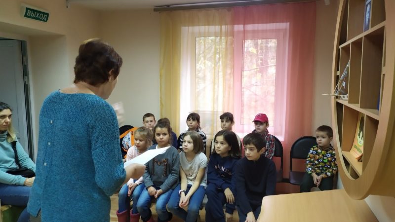 Юным тучковцам провели познавательный час