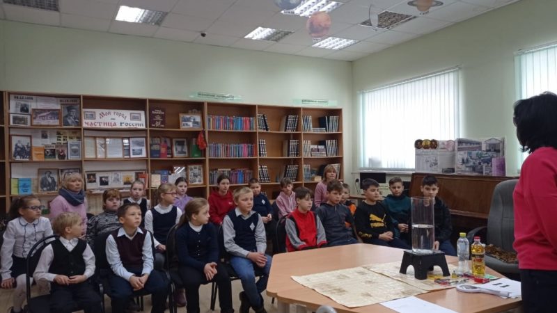 Юные тучковцы – на познавательном занятии