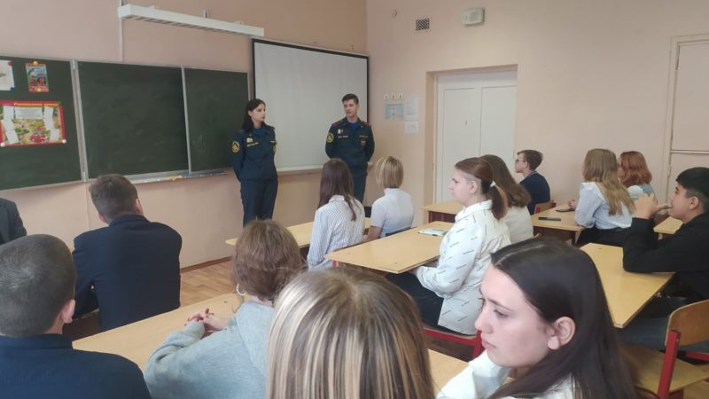 Дороховским школьникам провели «Уроки безопасности»