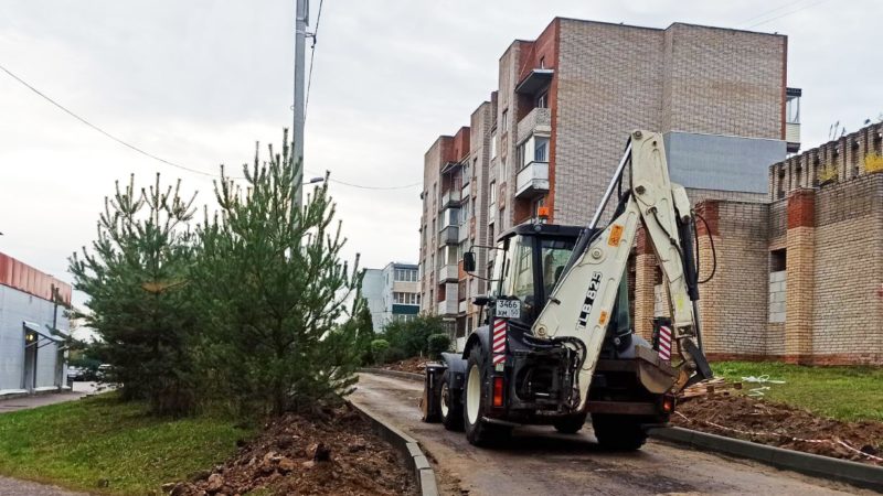 В Рузском округе отремонтируют 13 дворовых территорий