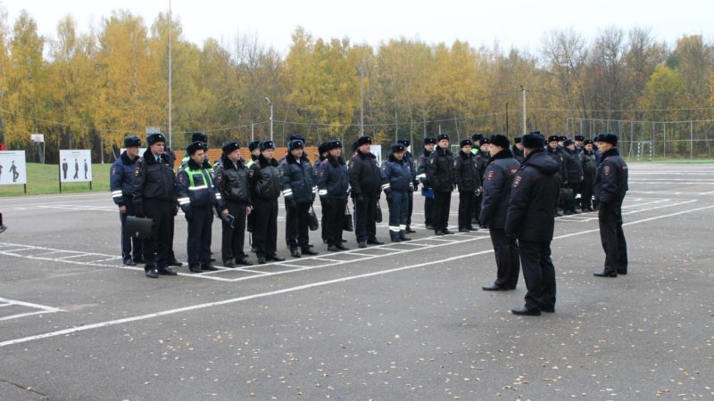 В Рузском округе сотрудники ДПС повышали профессиональные навыки