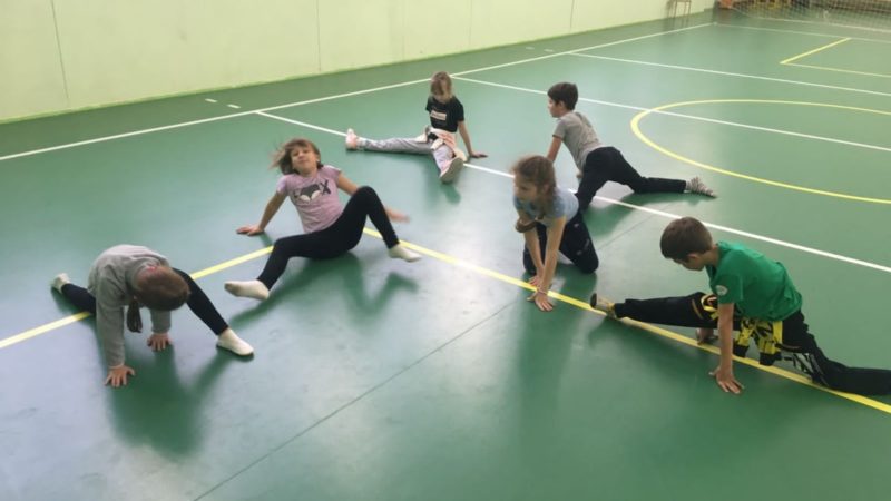 Беляногорцы осваивали хореографию