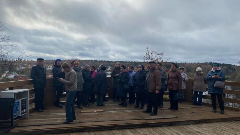 На Городке прошла экскурсия