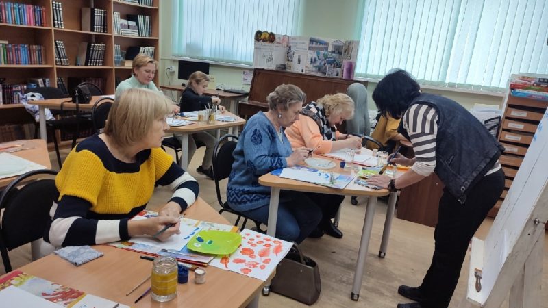 Тучковцам – о технике двойного мазка