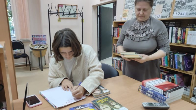 Тучковцы составили списки любимой литературы