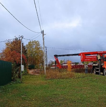 В Рузском округе ремонтируют светильники