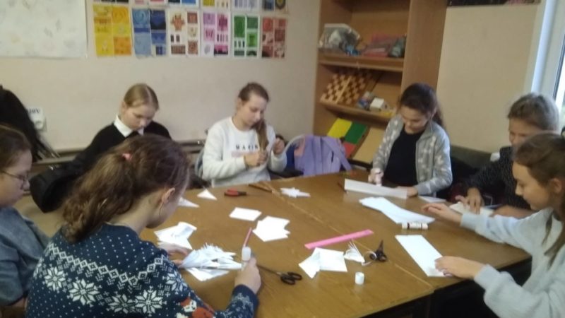 В Орешковской библиотеке прошел мастер-класс