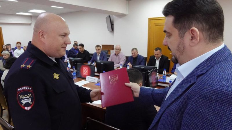 Николай Пархоменко поздравил Виталия Жукова с юбилеем