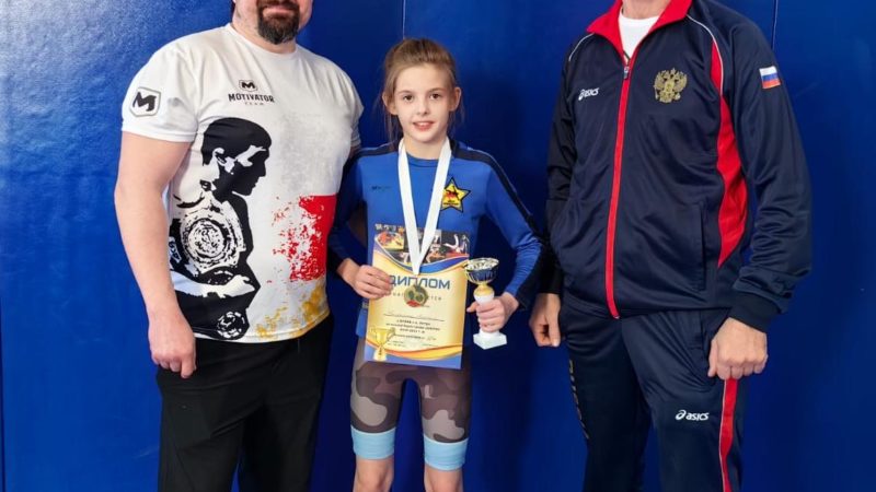 Рузская спортсменка одержала победу по вольной борьбе