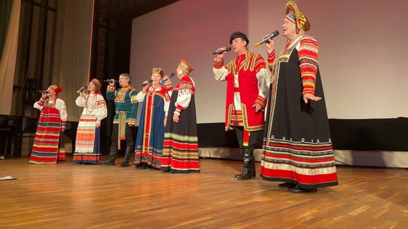 В санатории «Дорохово» прошел концерт ансамбля «Сударушка»