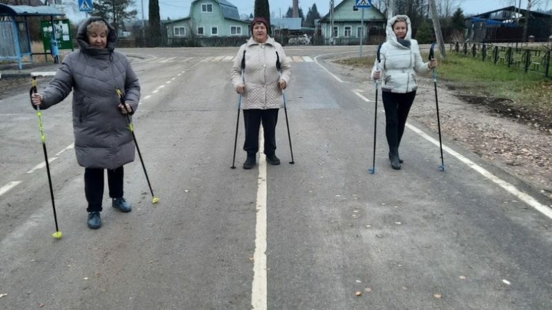 «Гуляем с пользой»: осенние прогулки в Барынино