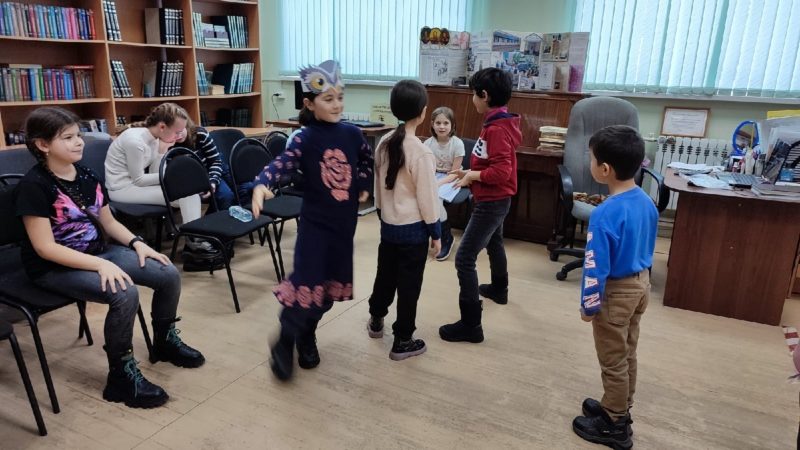 В Тучковской библиотеке прошла развлекательная программа