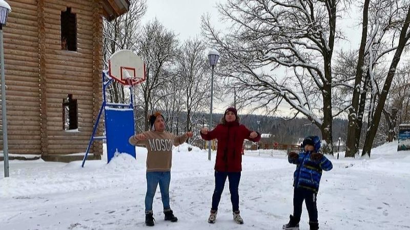 Утренняя гимнастика в парке «Городок»