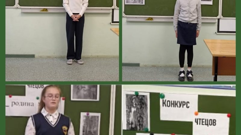Юные тучковцы читали стихи о Родине