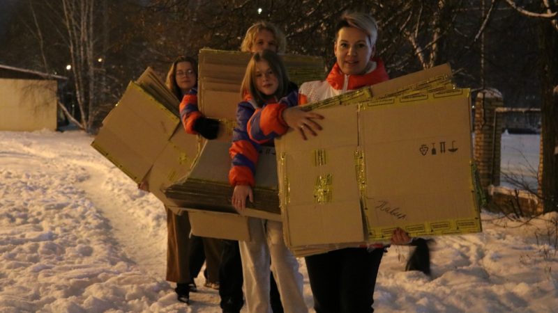 О работе пункта сбора помощи в Молодежном центре РГО