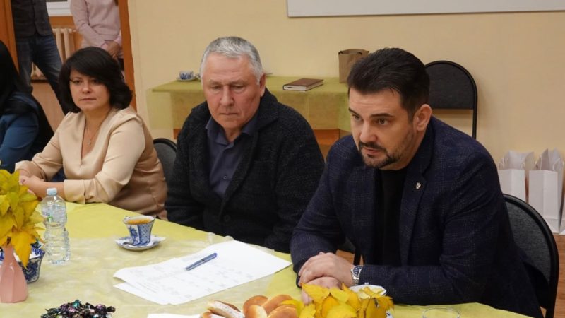 Николай Пархоменко пообщался с семьями мобилизованных